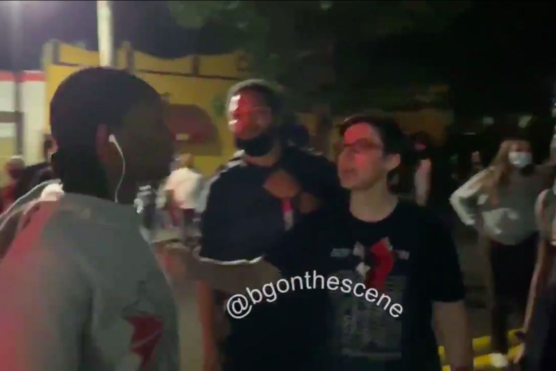 Black Woman Takes Antifa Rioters to Task for Calling Her a
'F***ing N****r B**ch' 1