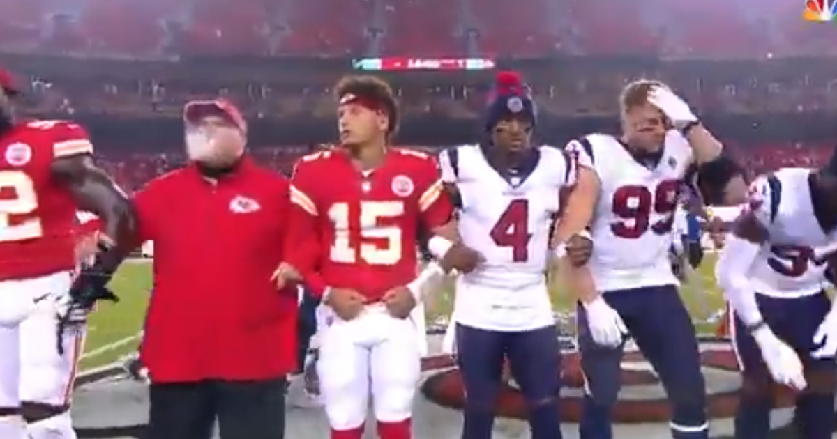 WATCH: Fans Boo Social Justice Display At NFL Wokeball
Opening Night 1