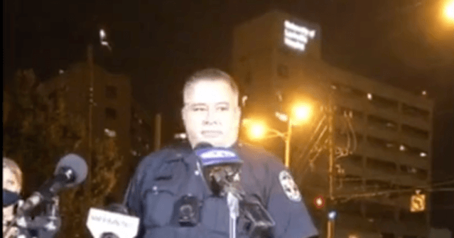 Watch: Louisville Police Hold Press Conference After
Officers Shot in Downtown 1