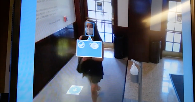 The New Normal: UNC Develops “Health Greeter Kiosk” To
Enforce Mask Wearing 1