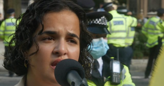 Britain’s AOC? Labour MP Nadia Whittome Calls for a Green
New Deal in the UK at Extinction Rebellion Protest 1
