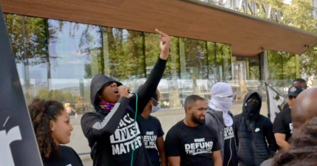 Watch: BLM Protesters Chant 'F*ck The Police', Call for
Commissioner to Resign 1