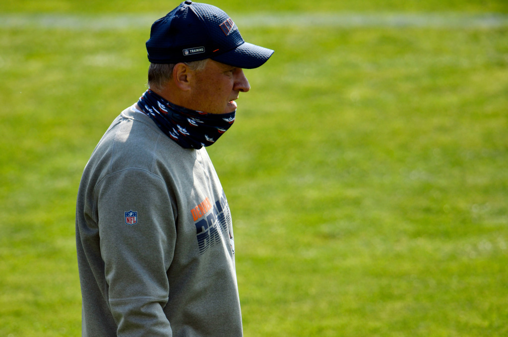Broncos Briefs: Vic Fangio says no tackling in practice
leading into Tennessee opener 1