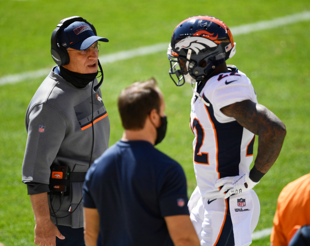 NFL fines 3 coaches — including Broncos’ Vic Fangio — and
clubs for unmasked coaches, AP source says 1