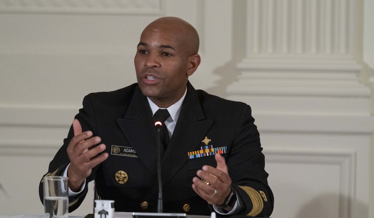 Surgeon General Jerome Adams: COVID-19 vaccine in November
'possible, not probable' 1