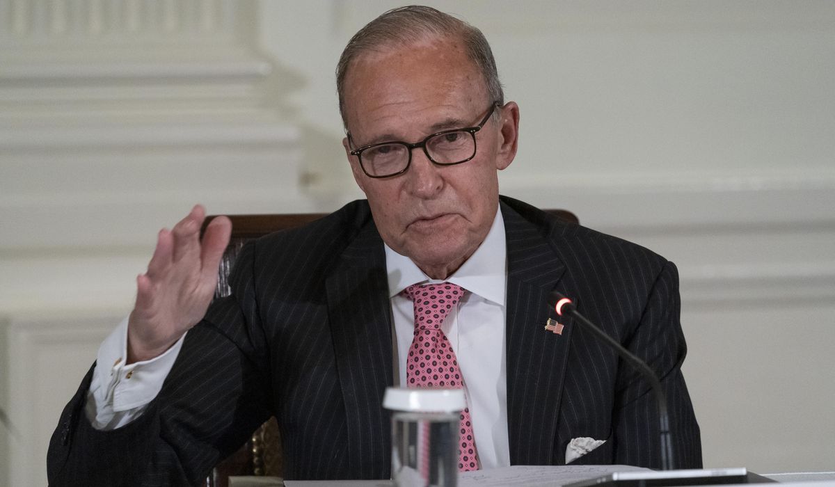Larry Kudlow says Donald Trump 'led wisely' on early
COVID-19 response 1