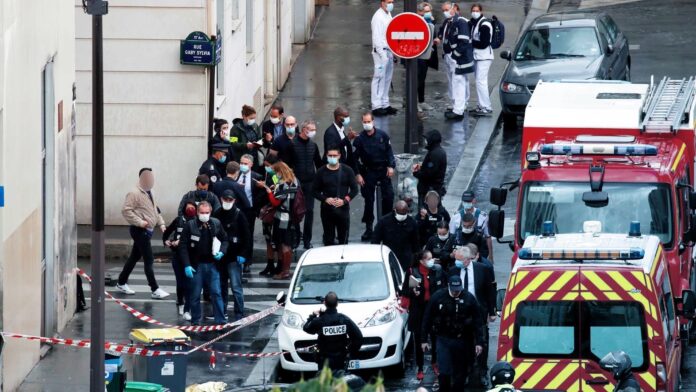 French Prosecutors Treating Machete Attack Near Former
Charlie Hebdo Offices as Terrorism 1