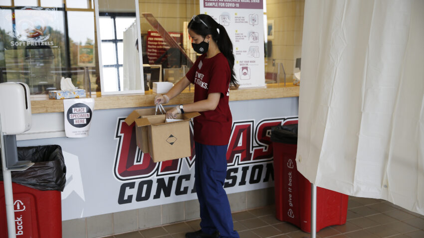 13 UMass Amherst students test positive for COVID-19 in
cluster 1
