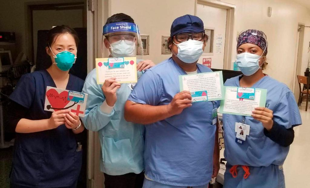 Coronavirus: Fremont siblings send cards thanking health
care worker heroes 1