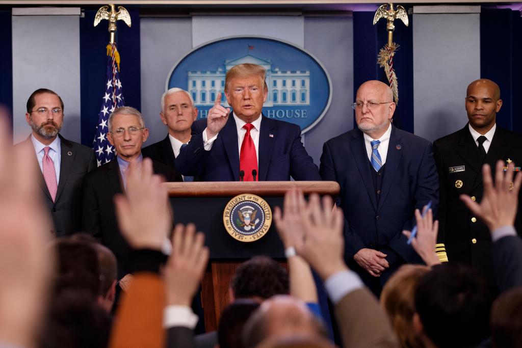 As Trump played down coronavirus, health experts’ alarm
grew 1