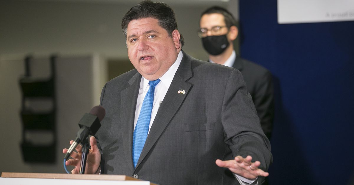Pritzker, doctors say lack of COVID-19 testing means no high
school football 1