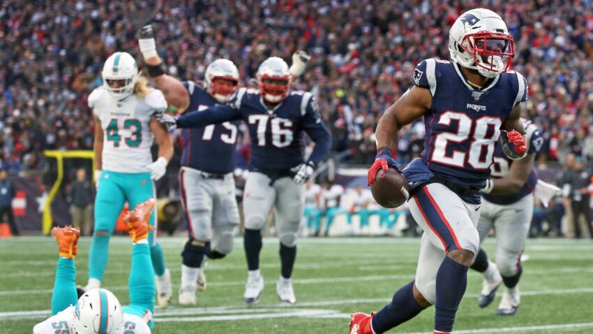 This year’s opener vs. the Dolphins can actually be a
statement game for the Patriots 1