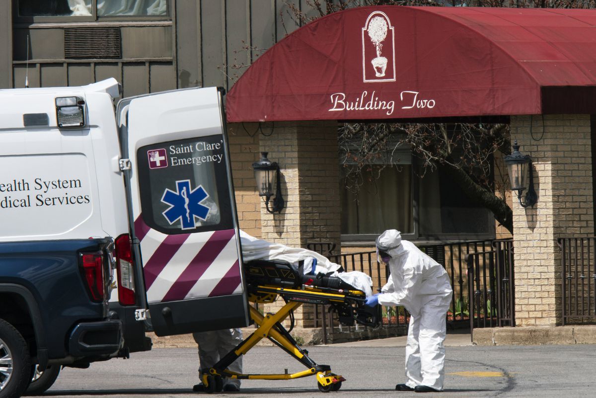 N.J. nursing home where 17 bodies were found in makeshift
morgue hit with class-action lawsuit 1 N.J. nursing home where 17 bodies were found in makeshift
morgue hit with class-action lawsuit 1