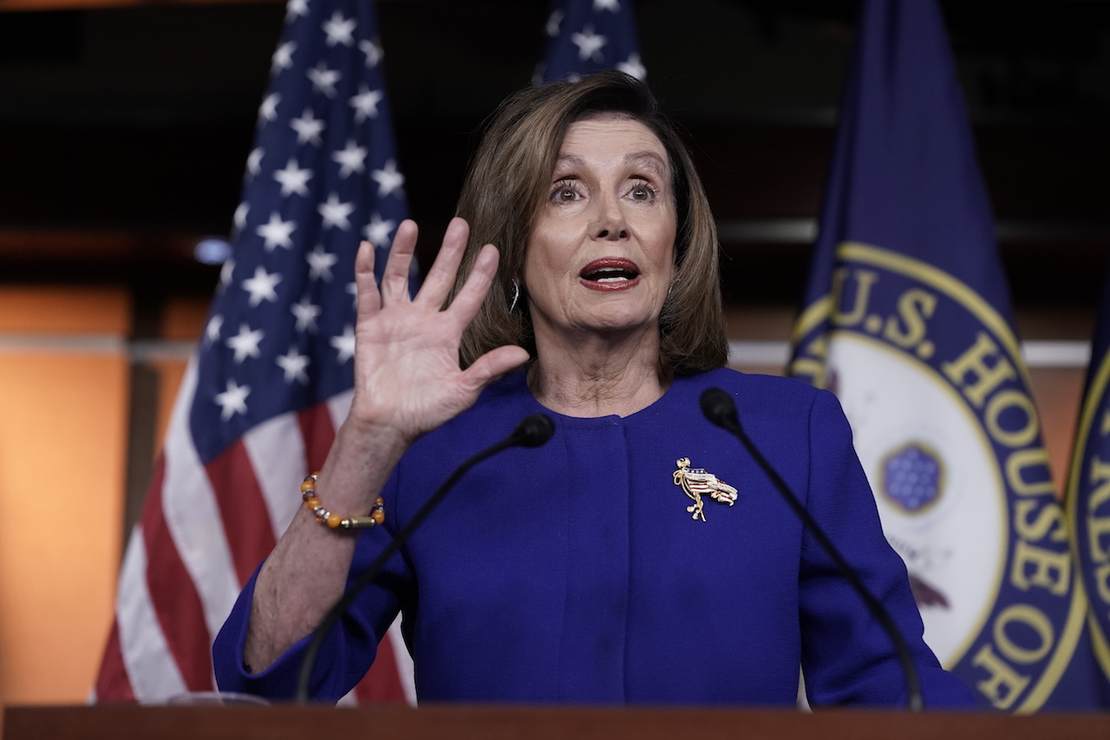 Pelosi Violated Lockdown Rules to Get a Hairdo. Now She's
Demanding an Apology — from the Salon?! 1