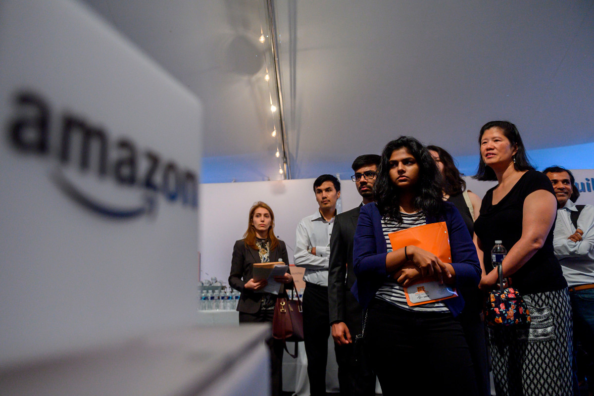Amazon hiring 100,000 workers amid COVID-19 online sales
boom 1