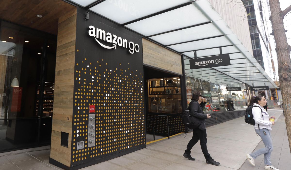 Amazon sees its palm recognition tech in stadiums,
offices 1