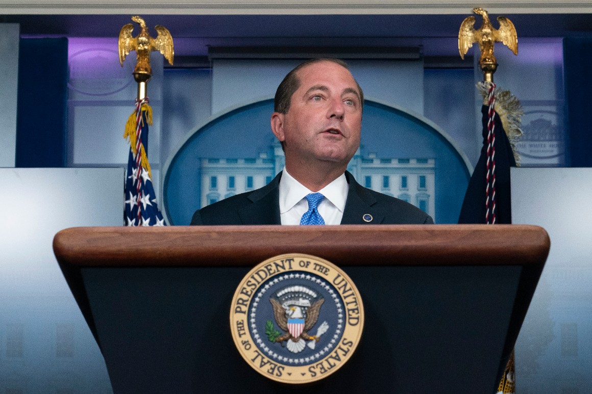 Azar agrees to testify on coronavirus 1