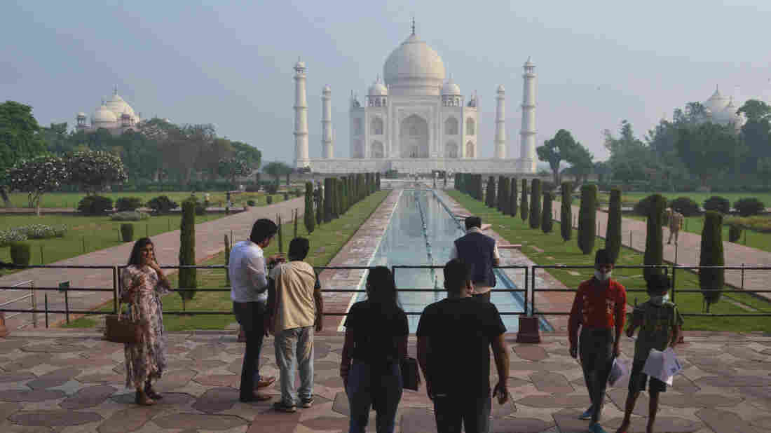 Taj Mahal Reopens In India For 1st Time In Six
Months 1