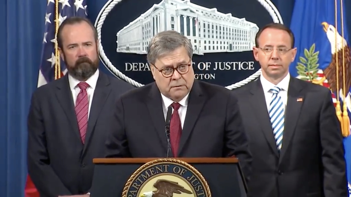 AG Barr drops massive truth bombs: Wants 'violent' rioters
charged with sedition - liberals freaking out over Barr's comments
on lockdowns, riots, prosecutors and media 1