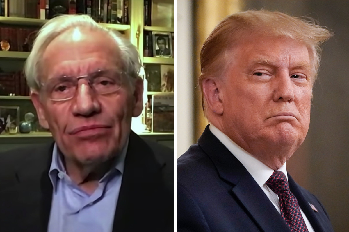Bob Woodward Reveals New Trump Tape on ‘Colbert’: COVID-19
is “So Easily Transmissible” 1