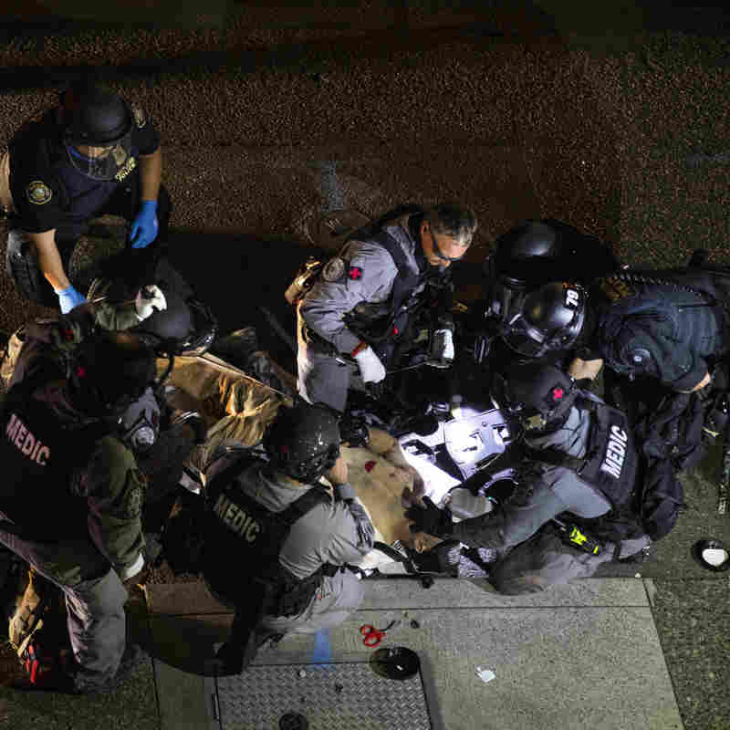 Suspect In Fatal Shooting Of Portland Right-Wing Protester
Killed By Law Enforcement 1
