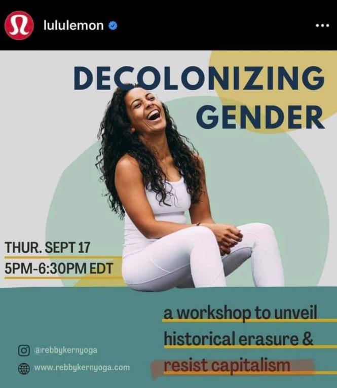 $41 Billion Lululemon Is Holding Classes On "Resisting
Capitalism" While Selling $128 Yoga Pants 1