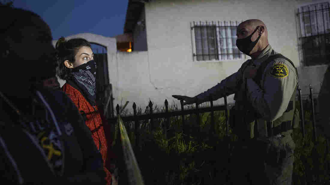 Deputies Shoot And Kill Black Man In South L.A., Sparking
Protest 1