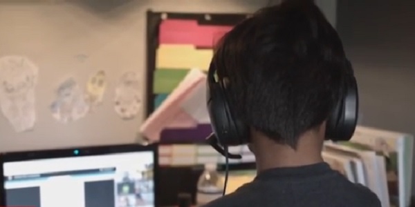 Teachers say some parents drink, smoke, and appear
1/2-dressed in online classroom 1