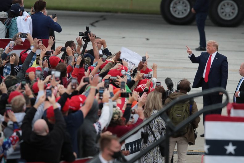 Trump's NIH Director Condemns His Maskless Michigan Rally:
'Twisted Decision-Making That Makes No Sense' 1