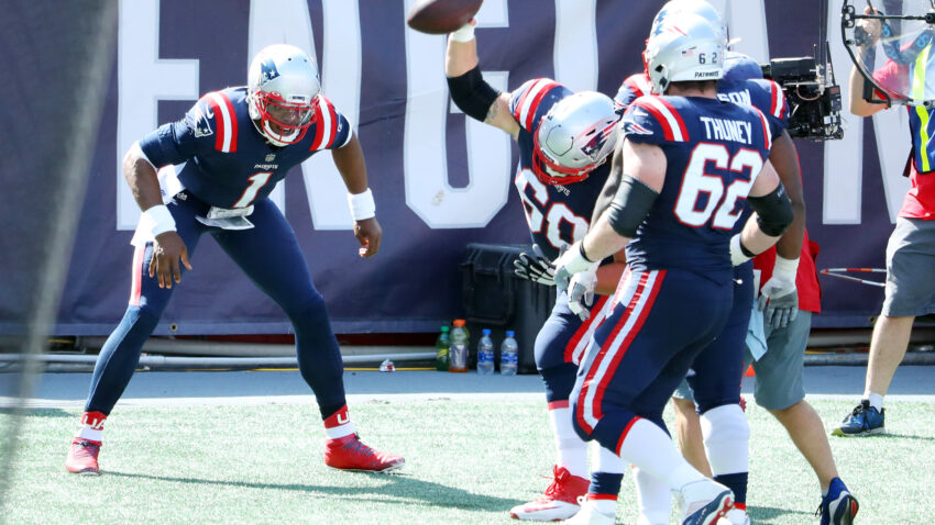 Cam Newton will make the Patriots' offense different. The
fun part will be finding out how. 1