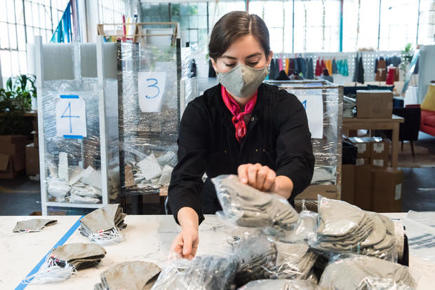 Apron company's "Wake Up & Fight" masks become a
call to action 1
