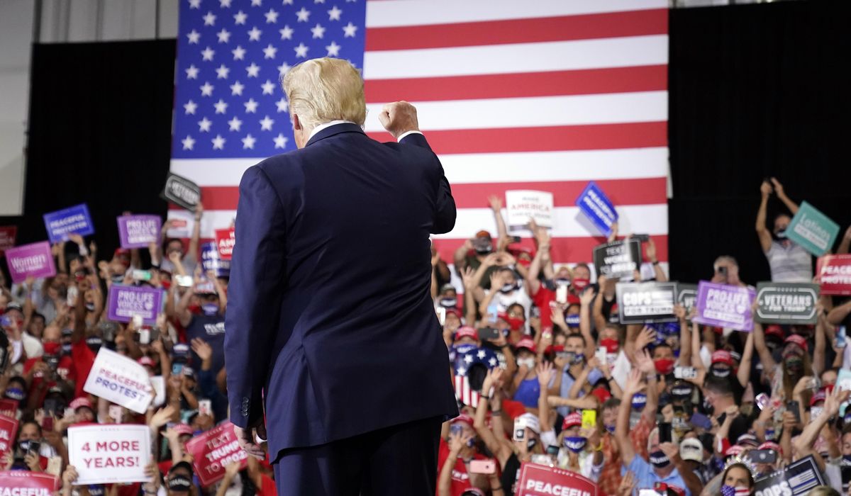 Nevada city fines Trump rally venue $3,000 in COVID-19
flap 1