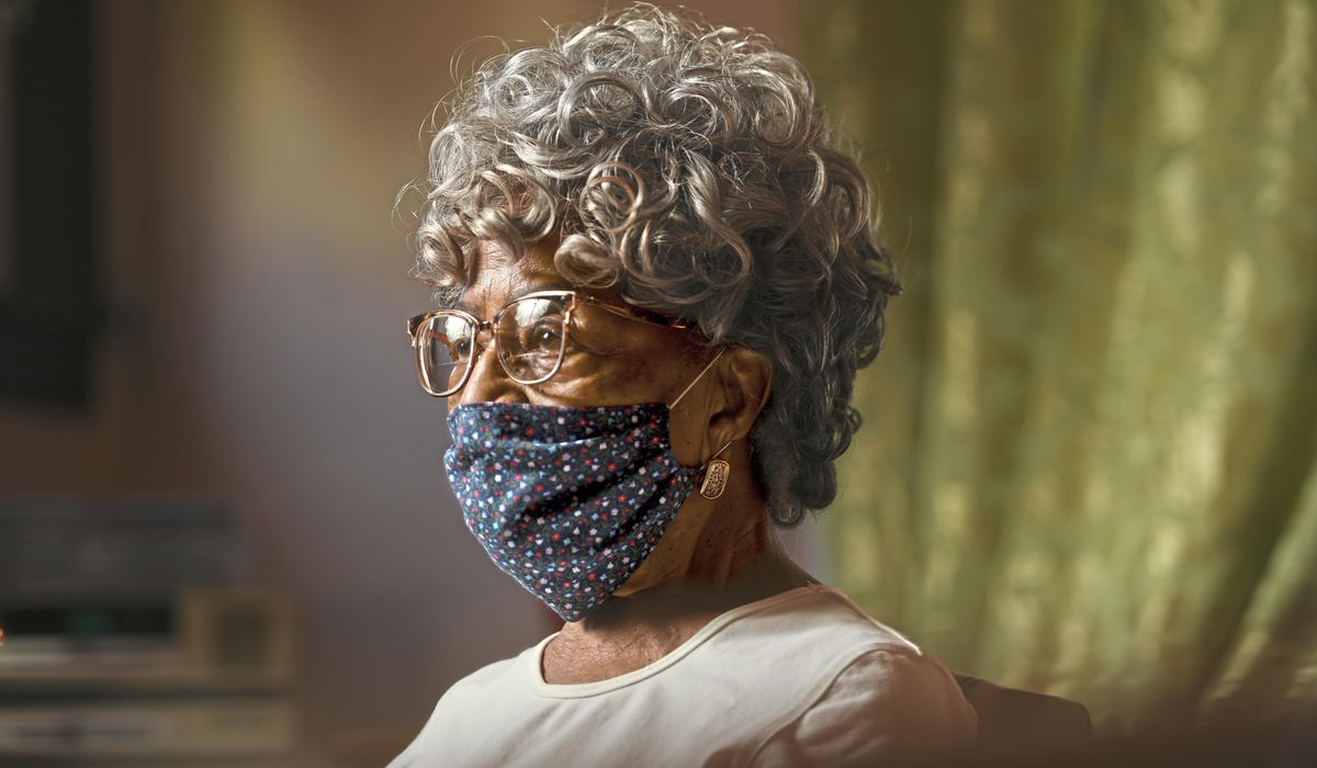 104-year-old woman keeps busy during COVID-19
pandemic 1