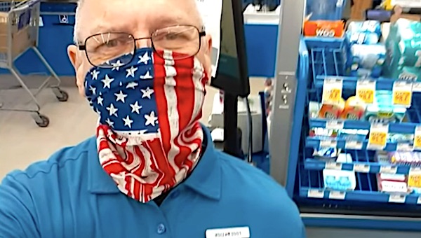 Supermarket chain: U.S. flag face masks too 'offensive' for
employees to wear 1