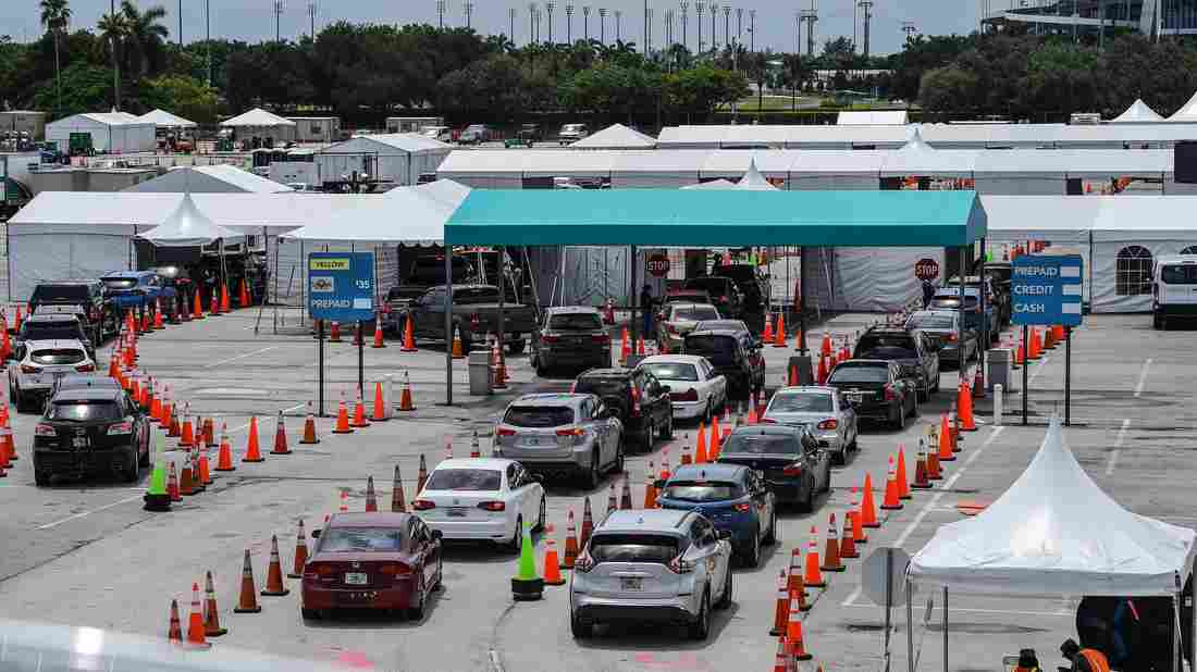 Florida Cuts Ties With Large Coronavirus Testing Lab, Citing
75,000 Delayed Results 1
