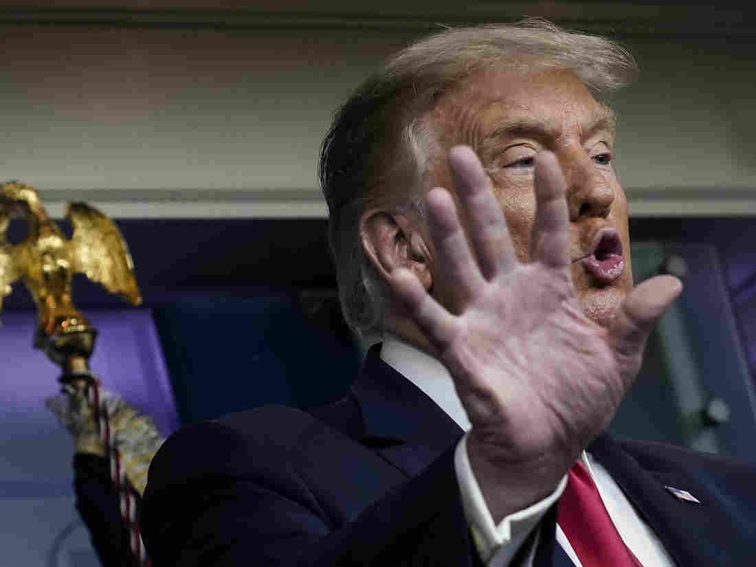 Trump Says His Misleading Coronavirus Comments Were Meant To
Show 'Strength' 1