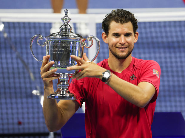 Dominic Thiem wins U.S. Open after losing first two
sets 1