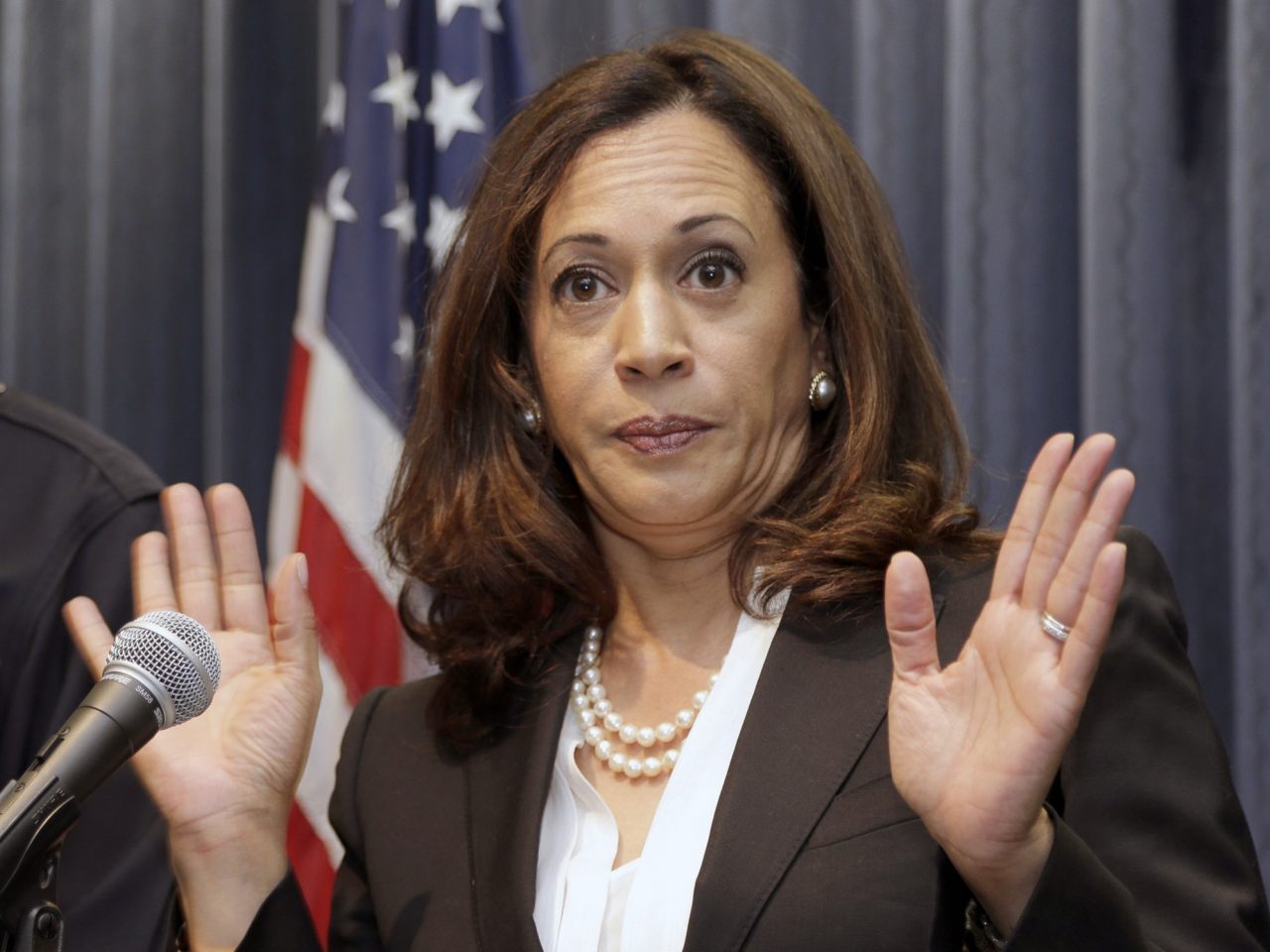 Kamala Harris praises the rioting and looting, calls it
"marching" and states she has "great optimism" 1