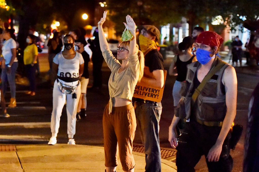 Lancaster protester’s dad calls $1 million bail
‘vindictive’ 1