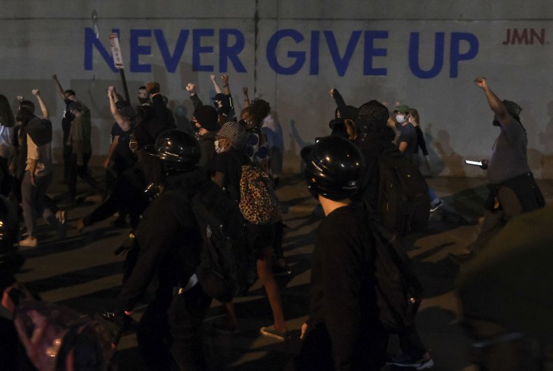 Louisville Church Where Breonna Taylor Protesters Hid
Surrounded by Police After 9 p.m. Curfew 1