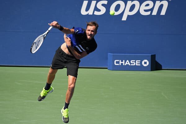 With Novak Djokovic Out, the U.S. Open Peeks at Tennis’s
Future 1