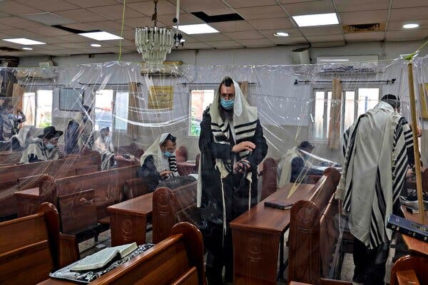 Israel’s Coronavirus Czar Clashes With Ultra-Orthodox, a
Netanyahu Ally 1