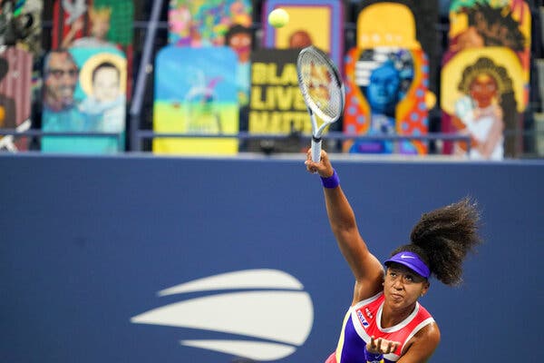 Naomi Osaka Reaches U.S. Open Final With Win Over Jennifer
Brady 1