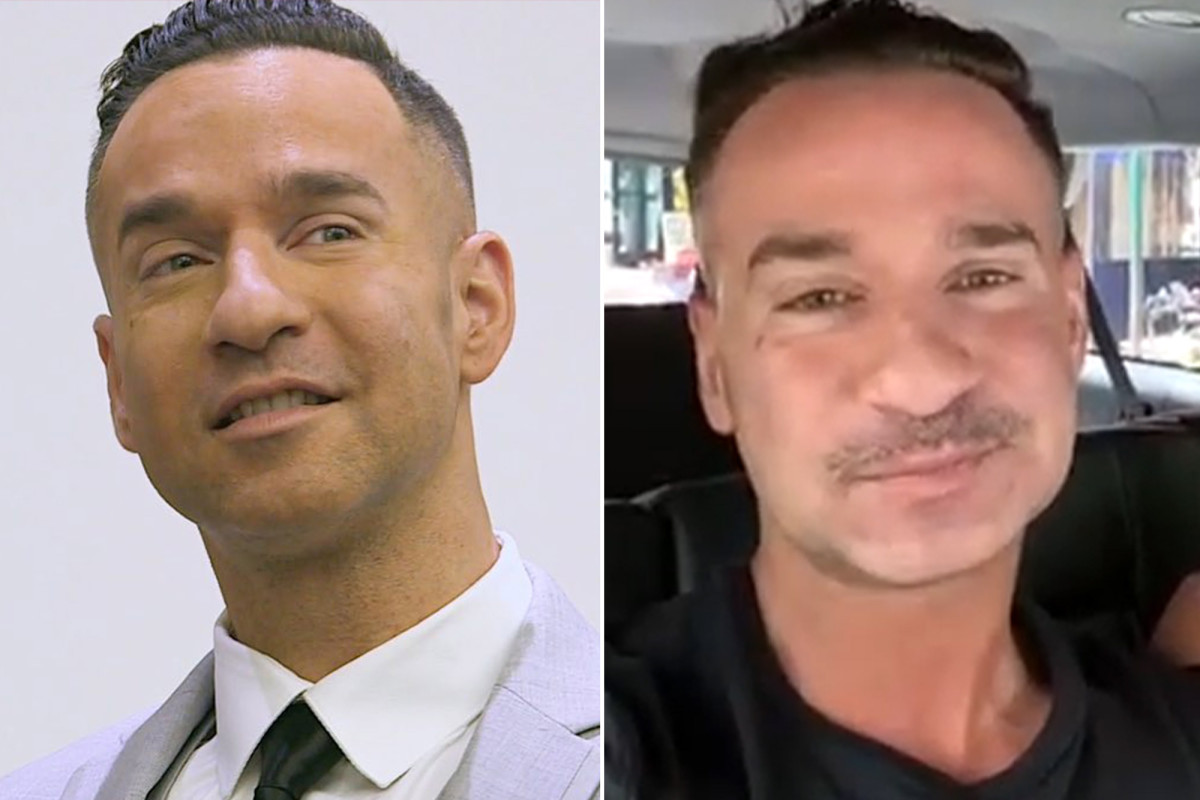 Mike ‘The Situation’ Sorrentino debuts new quarantine
mustache 1