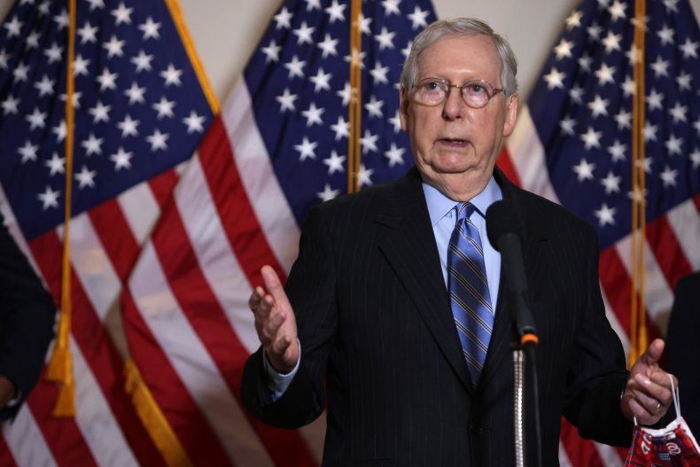 Senate Republicans Announce COVID-19 Relief Package,
McConnell Demands Vote This Week 1
