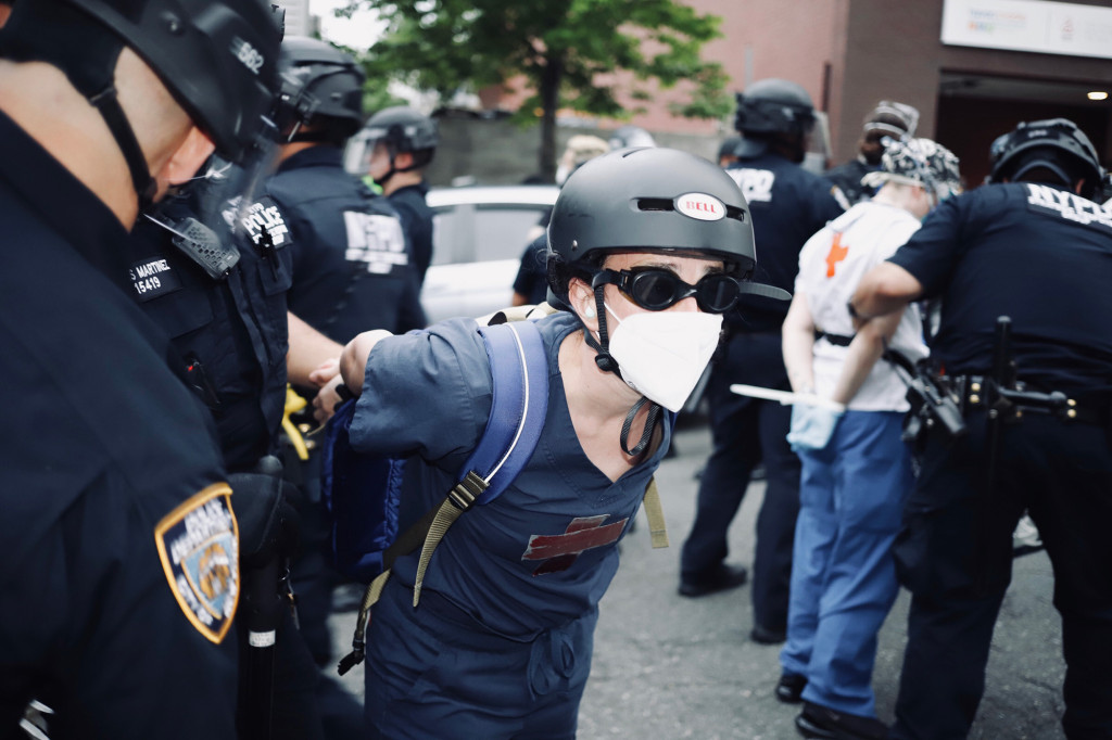 NYPD crackdown during George Floyd protest violated ‘human
rights’: report 1