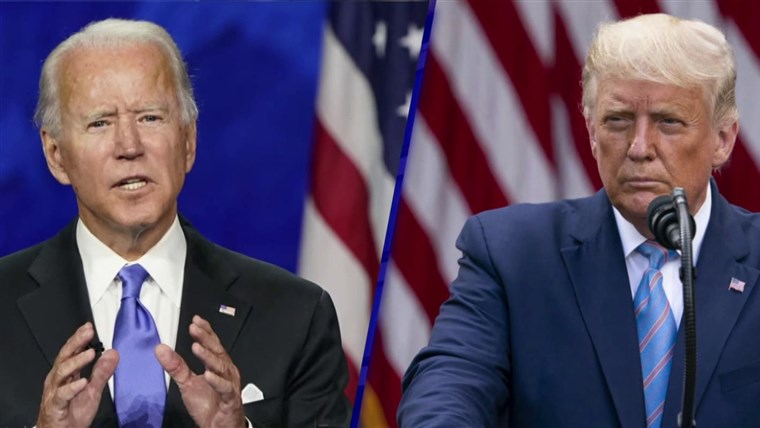 'Dump Trump': Peaceful protests against the president at
first debate 1