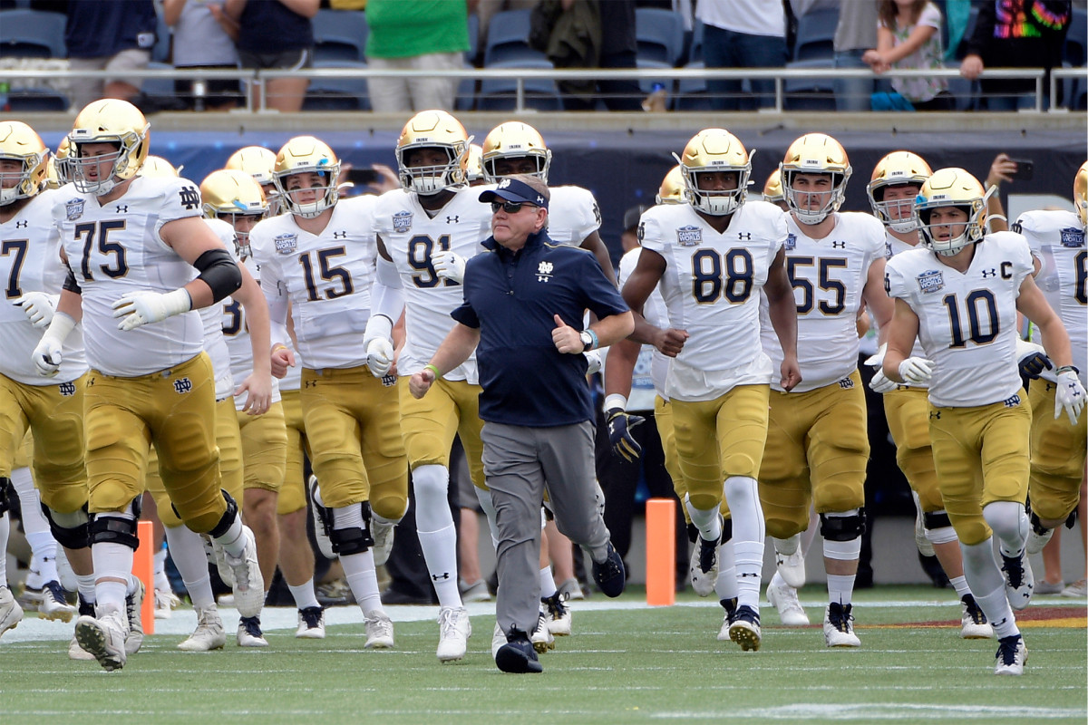 Notre Dame’s coronavirus outbreak halts promising
season 1