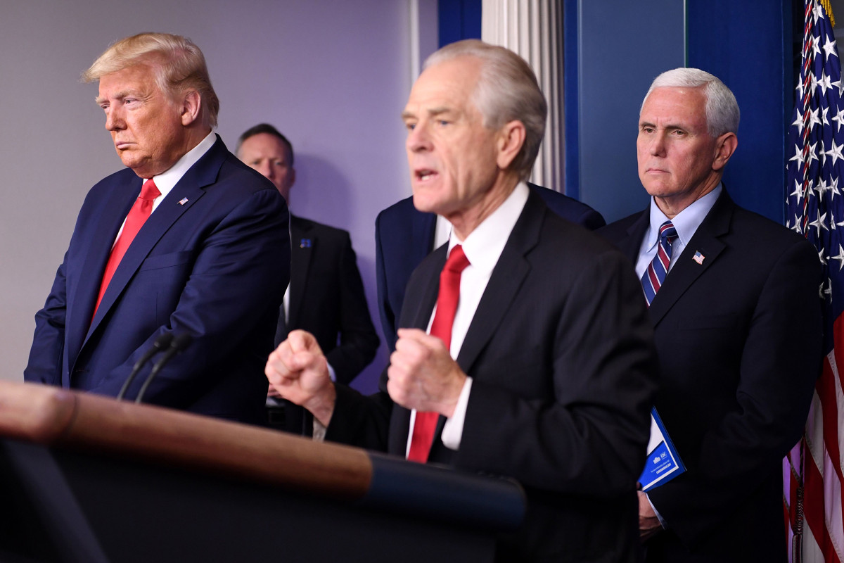 Trump advisers defend COVID-19 response in fiery CNN
debate 1