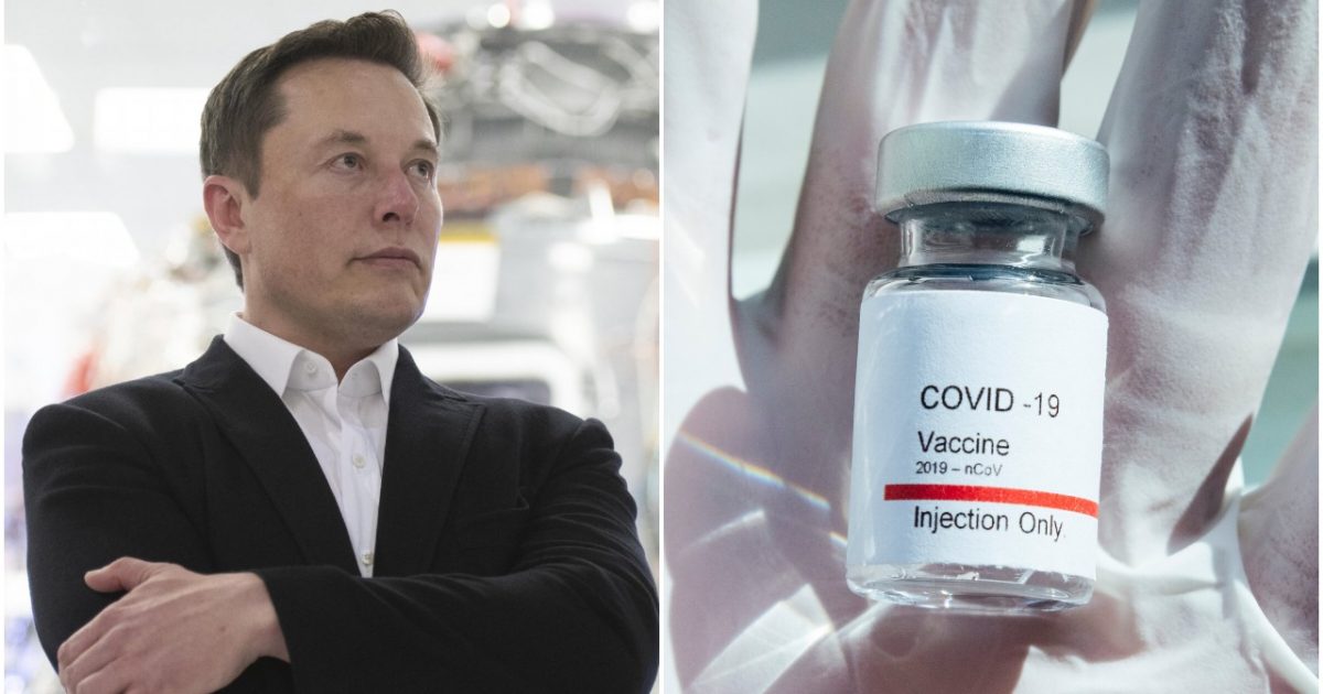 SMART: Elon Musk Says He and His Family Will Reject COVID-19
Vaccine Once It is Available 1